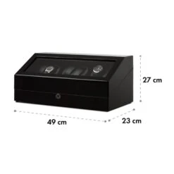 Uhrenbeweger Schaukasten Vitrine 13 Uhren Watch Winder -Heimladen 10000167 yy 0007 titel Klarstein Uhrenbeweger Schaukasten 13 Uhren