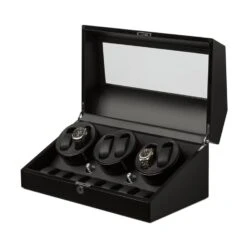 Uhrenbeweger Schaukasten Vitrine 13 Uhren Watch Winder -Heimladen 10000167 yy 0008 titel Klarstein Uhrenbeweger Schaukasten 13 Uhren