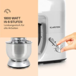 Lucia Küchenmaschine 3-in-1 2000 W / 2,7 PS 5 Ltr Edelstahl BPA-frei -Heimladen 10006255 de 0003 logo