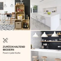 90L1-WH Kühlschrank 91 Liter 47 X 84 X 48 Cm (BxHxT) 41 DB Weiß -Heimladen 10006675 de 0003 logo