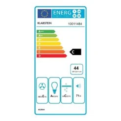 UW60BL Dunstabzugshaube 60 Cm Abzug Unterbau LED 210 M³/h 19 UW60BL Dunstabzugshaube 60 Cm Abzug Unterbau LED 210 M³/h -Heimladen 10011484 energy label