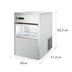 Powericer XXL Eiswürfelmaschine 160W 25 Kg/Tag 6 Kg Behälter Edelstahl -Heimladen 10013324 yy 0009 logo Klarstein Powericer XXL Ice Maker