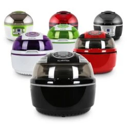 VitAir Heißluftfritteuse Schwarz 1400W Grillen Backen 9 Liter -Heimladen 10021766 yy 0011 variant