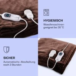 Dr. Watson XL Heizdecke 120W 3 Temperaturstufen 180x130 Cm Bedienteil 10 Dr. Watson XL Heizdecke 120W 3 Temperaturstufen 180x130 Cm Bedienteil -Heimladen 10024005 de 0004 logo