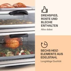 All-You-Can-Eat Doppel-Backofen Grillplatte 42 Liter 2350 Watt -Heimladen 10026452 de 0004 logo