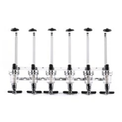 Hazlehov Sixtett 6-fach Getränkespender Dosierer Wandmontage -Heimladen 10026799 yy 0003 titel oneConcept Hazlehov Sixtett Getraenkespender