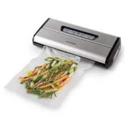 Foodlocker Vakuumierer Edelstahl 0,8 Bar 16 L/min -Heimladen 10027056 yy 0010 ambient 02 Klarstein Foodlocker Vakkumierer