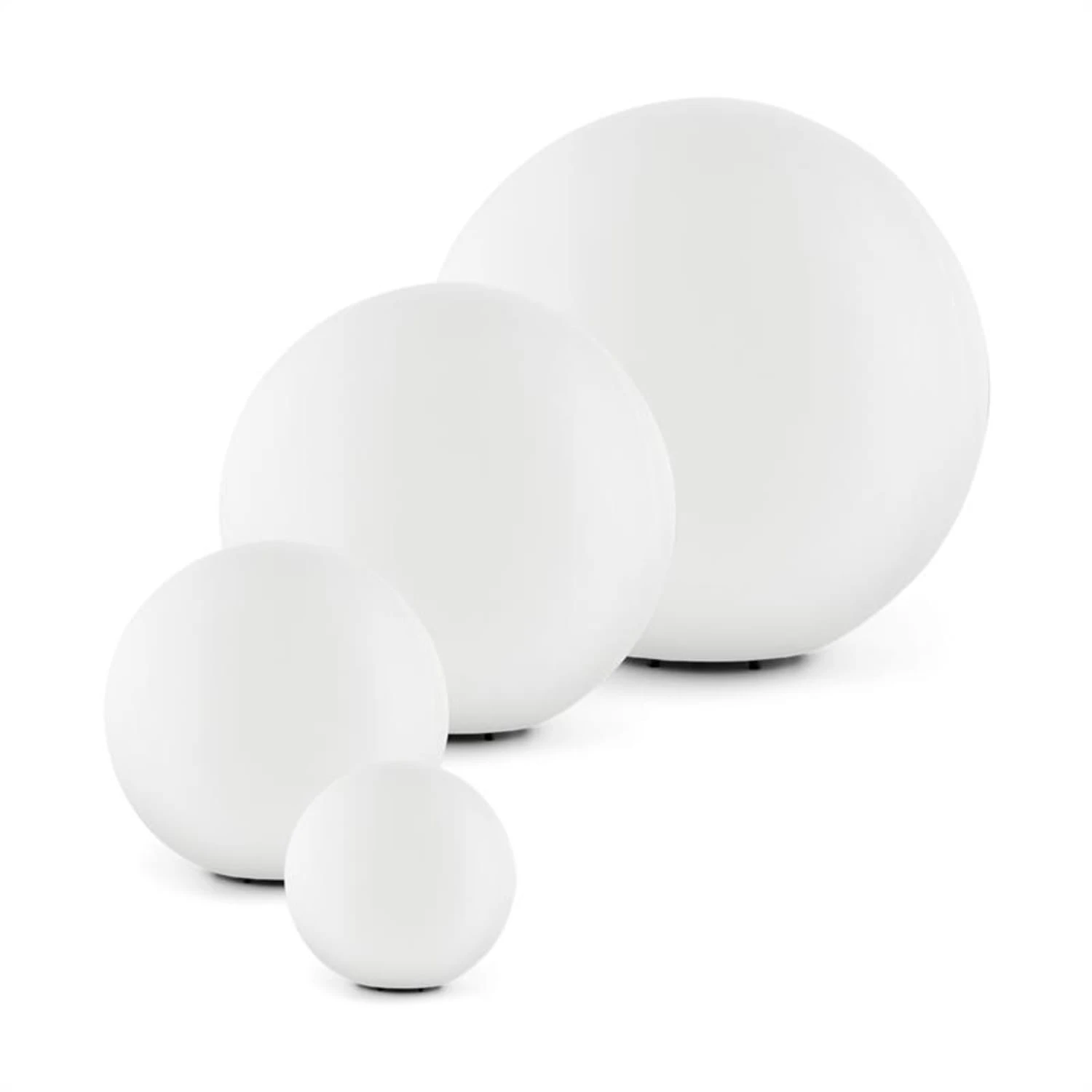 Shineball L Kugelleuchte Außenleuchte Gartenlampe 40cm Weiß 5 Shineball L Kugelleuchte Außenleuchte Gartenlampe 40cm Weiß – Bild 3