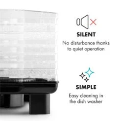 Bananarama Dörrautomat Schwarz 550W Trockner Dehydrator 6 Etagen 16 Bananarama Dörrautomat Schwarz 550W Trockner Dehydrator 6 Etagen -Heimladen 10027831 yy 0006 logo Klarstein Bananarama Doerrautomat schwarz reedit