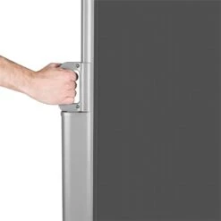 Bari 316 Seitenmarkise Seitenrollo 300x160cm Aluminium Anthrazit -Heimladen 10028008 yy 0004 titel Blumfeldt Bari 316 Seitenmarkise