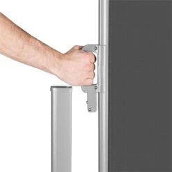 Bari 316 Seitenmarkise Seitenrollo 300x160cm Aluminium Anthrazit -Heimladen 10028008 yy 0005 titel Blumfeldt Bari 316 Seitenmarkise