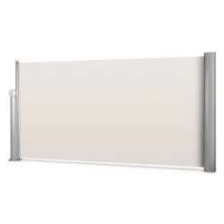 Bari 316 Seitenmarkise Seitenrollo 300x160cm Aluminium Creme -Heimladen 10028013 yy 0008 titel Blumfeldt Bari 316 Seitenmarkise