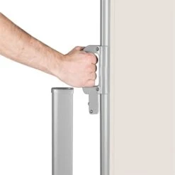 Bari 320 Seitenmarkise Seitenrollo 300x200cm Aluminium Creme -Heimladen 10028019 yy 0005 titel Blumfeldt Bari 320 Seitenmarkise