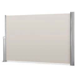 Bari 320 Seitenmarkise Seitenrollo 300x200cm Aluminium Creme -Heimladen 10028019 yy 0008 titel Blumfeldt Bari 320 Seitenmarkise