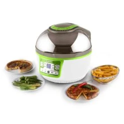 VitAir Turbo Heißluftfritteuse Grün-weiß 1400W Grillen Backen 9l -Heimladen 10028288 yy 0011 ambient klarstein vitair heissluft frieteuse