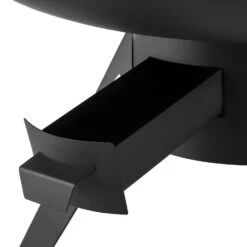 Delion Galgen-Schwenkgrill Feuerschale Ø80cm Hochfuß Seilzug Edelstahl -Heimladen 10028487 yy 0010 logo