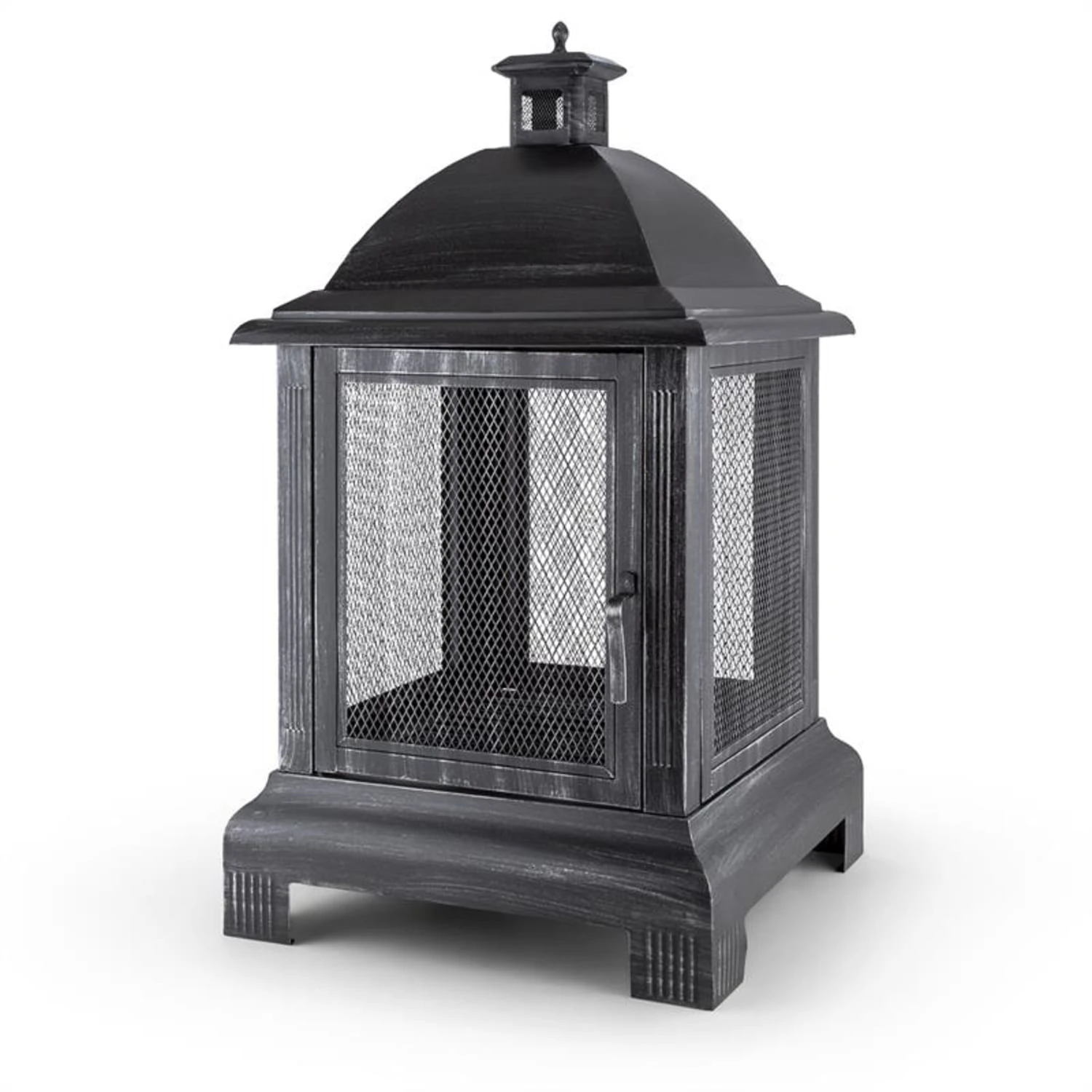 Loreo Feuerstelle Gartenkamin Feuerlaterne Gartenofen Stahl Brüniert 9 Loreo Feuerstelle Gartenkamin Feuerlaterne Gartenofen Stahl Brüniert – Bild 7