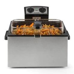 QuickPro XXL 3000 Fritteuse 5l 1,5kg 3000W Timer Edelstahl -Heimladen 10029073 yy 0004 ambient Klarstein QuickPro XXL 3000 Fritteuse