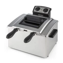 QuickPro XXL 3000 Fritteuse 5l 1,5kg 3000W Timer Edelstahl -Heimladen 10029073 yy 0008 titel Klarstein QuickPro XXL 3000 Fritteuse