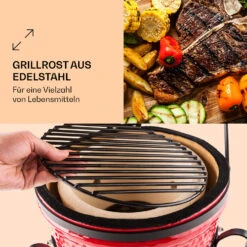 Princesize Kamado-Grill Keramikgrill Edelstahl-Grillrost Smoker BBQ 10 Princesize Kamado-Grill Keramikgrill Edelstahl-Grillrost Smoker BBQ -Heimladen 10029124 de 0003 logo