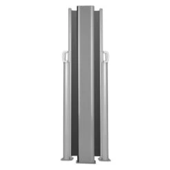 Bari Doppio 616 Doppel-Seitenmarkise 6x1,6m Aluminium Anthrazit -Heimladen 10029125 yy 0004 front Blumfeldt Bari Doppio Doppelseitenmarkise 6x160cm