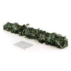 Fency Dark Ivy Sichtschutzzaun Windschutz 300x150 Cm Efeu Dunkelgrün -Heimladen 10029243 yy 0006 titel Blumfeldt Fency Dark Ivy Sichtschutz 3x1 5m Efeu