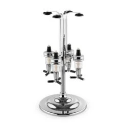 Hazlehov Rondel 4 Getränkespender Dosierer 4-fach Standaufstellung -Heimladen 10029375 yy 0005 titel oneConcept Hazlehov Rondel 4 Getraenkespender