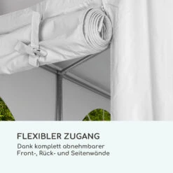 Sommerfest 3x6m 500 G/m² Partyzelt Festzelt PVC Wasserdicht Feuerfest -Heimladen 10029432 de 0007 logo