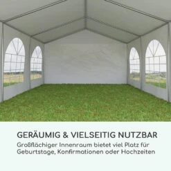Sommerfest 4x6m 500 G/m² Partyzelt Festzelt PVC Wasserdicht Verzinkt -Heimladen 10029434 de 0003 logo