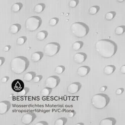 Sommerfest 4x8m 500 G/m² Partyzelt Festzelt PVC Wasserdicht Verzinkt -Heimladen 10029436 de 0004 logo