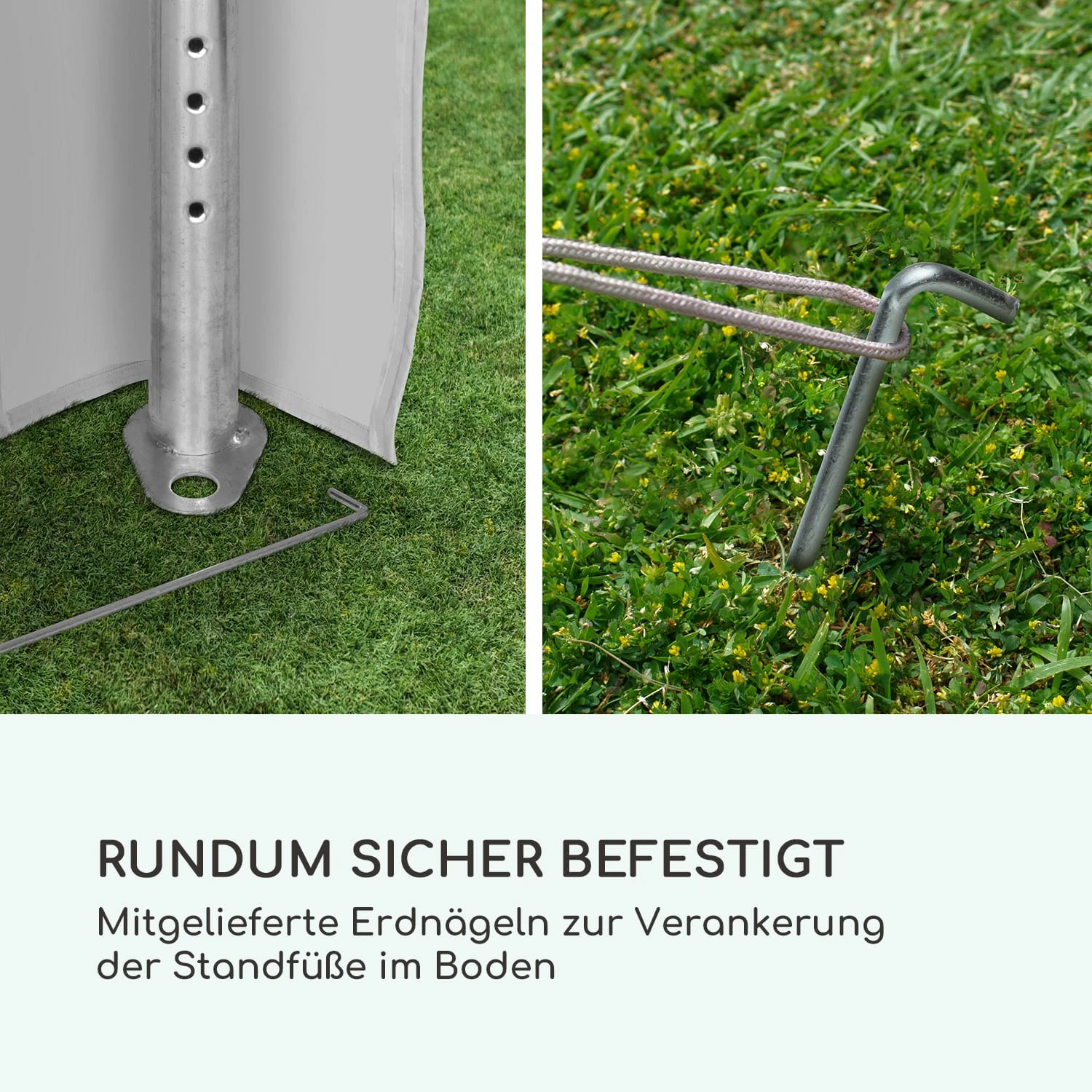 Sommerfest 4x8m 500 G/m² Partyzelt Festzelt PVC Wasserdicht Feuerfest 11 Sommerfest 4x8m 500 G/m² Partyzelt Festzelt PVC Wasserdicht Feuerfest – Bild 9