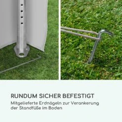 Sommerfest 5x8m 500 G/m² Partyzelt Festzelt PVC Wasserdicht Verzinkt -Heimladen 10029439 de 0009 logo