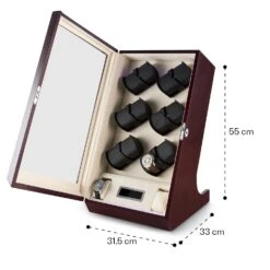 Klingenthal Uhrenbeweger Rechts-Links-Lauf Bis 2200U/d 12 Uhren RGB-LED Touch Abschließbar -Heimladen 10029479 yy 0009 logo