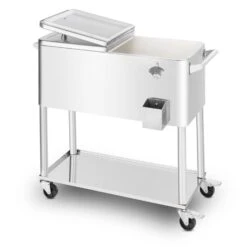 Springbreak 2000 Getränkewagen Terrassenkühlwagen 80l Edelstahl 9 Springbreak 2000 Getränkewagen Terrassenkühlwagen 80l Edelstahl -Heimladen 10029647 yy 0004 logo