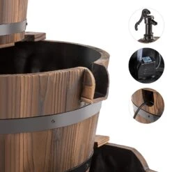 Cascada 2G Kaskadenbrunnen Gartenbrunnen Springbrunnen 12 W 800 L/h -Heimladen 10029657 uk 0003 detail