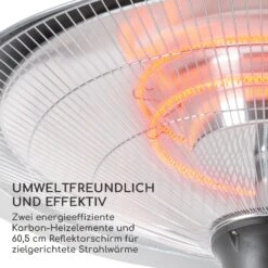 Heizsporn Deckenheizstrahler 60,5 Cm (Ø) LED-Lampe Fernbedienung -Heimladen 10029717 de 0005 logo