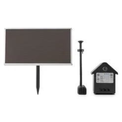 Wasserwerk 250 Wasserpumpe Solar Springbrunnen 250 L/h LED Akku -Heimladen 10029901 yy 0004 front Blumfeldt Wasserwerk 250 Solar Springbrunnen LED