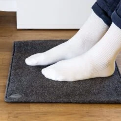 Magic Carpet Heizteppich Mit 3 Temperaturstufen 100 W Anthrazit -Heimladen 10030302 yy 0004 logo oneConcept Magic Carpet Heizteppich reedit