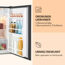 Alleinversorger Kühlschrank 91 Liter 2 Ebenen Thermostat Eisfach 11 Alleinversorger Kühlschrank 91 Liter 2 Ebenen Thermostat Eisfach -Heimladen 10030523 de 0004 logo