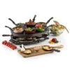 Woklette Tischgrill Raclette Wokset 1200 W 8 Personen Antihaft -Heimladen 10030539 yy 0001 titel oneConcept Woklette Tischgrill Raclette Wok 1200W