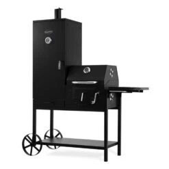 Fleischbrocken Holzkohlegrill Smoker Räucherofen BBQ-Grill Schwarz 14 Fleischbrocken Holzkohlegrill Smoker Räucherofen BBQ-Grill Schwarz -Heimladen 10030554 yy 0006 titel Professional charcoal grill and smoker