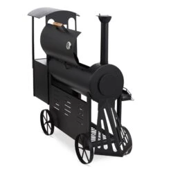 Dampflok Smoker Grill 3 Mm Stahl Schwarz -Heimladen 10030555 yy 0005 titel Train Grill