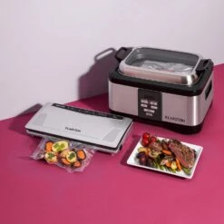 FoodLocker Slim Vakuumierer 130W Doppelte Schweißnaht -Heimladen 10030778 yy 0003 logo