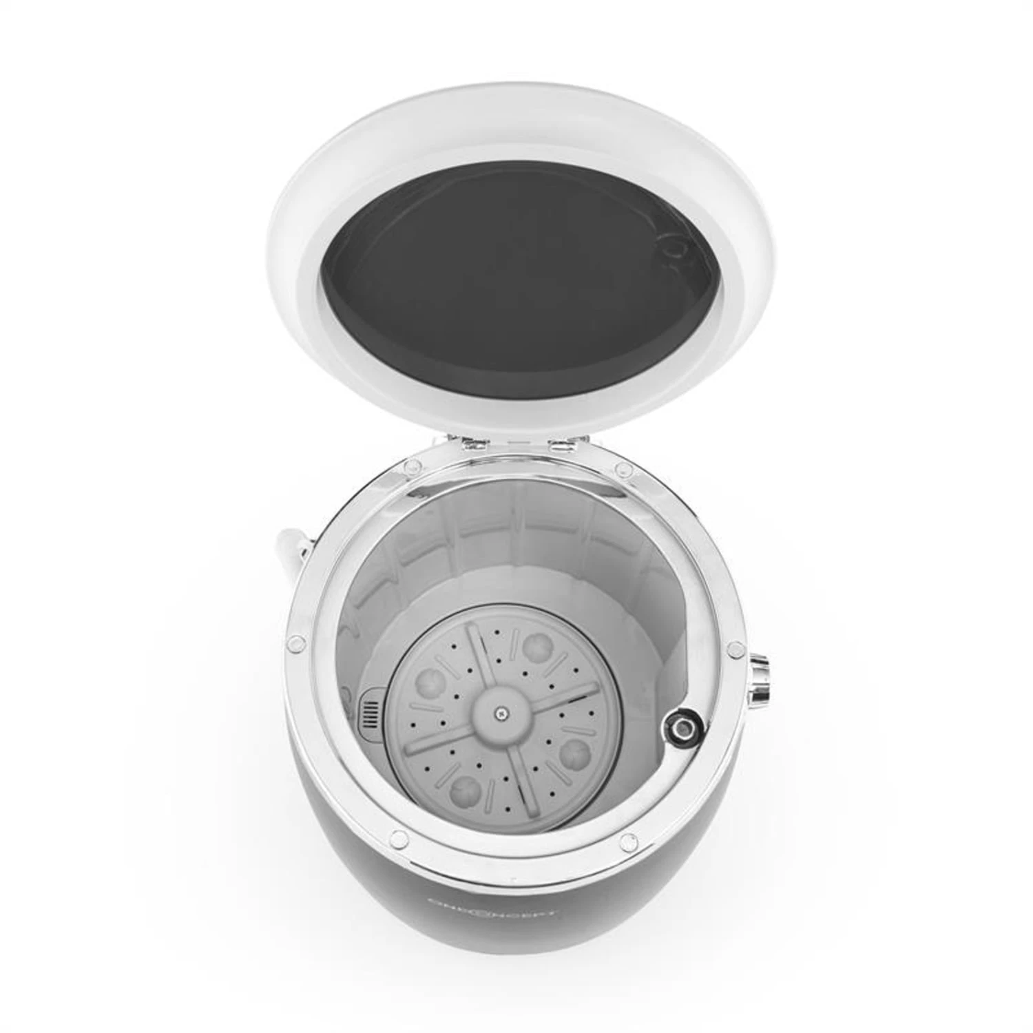 Ecowash-Pico Mini-Waschmaschine Schleuderfunktion 3,5 Kg 380W Schwarz 6 Ecowash-Pico Mini-Waschmaschine Schleuderfunktion 3,5 Kg 380W Schwarz – Bild 4