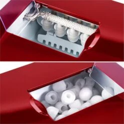 Ice Volcano 2G Eismaschine LED 12kg Je 24h 2l 6-12min Rot -Heimladen 10030849 yy 0008 detail Klarstein Ice Volcano 2G Eismaschine rot reedit v3