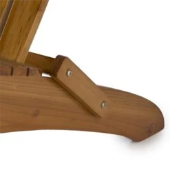 Vermont Gartenstuhl Adirondack-Stil Tannenholz 73x88x94 Klappbar Braun -Heimladen 10031006 yy 0006 detail Blumfeldt Vermont Gartenstuhl braun