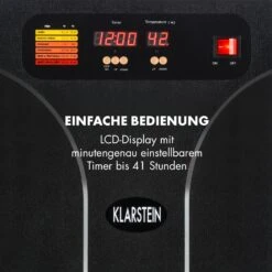 Fruit Jerky 14 Dörrautomat 1000W 30 Bis 70 °C 14 Etagen LC-Display -Heimladen 10031317 de 0003 logo