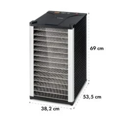 Fruit Jerky 14 Dörrautomat 1000W 30 Bis 70 °C 14 Etagen LC-Display -Heimladen 10031317 yy 0007 logo