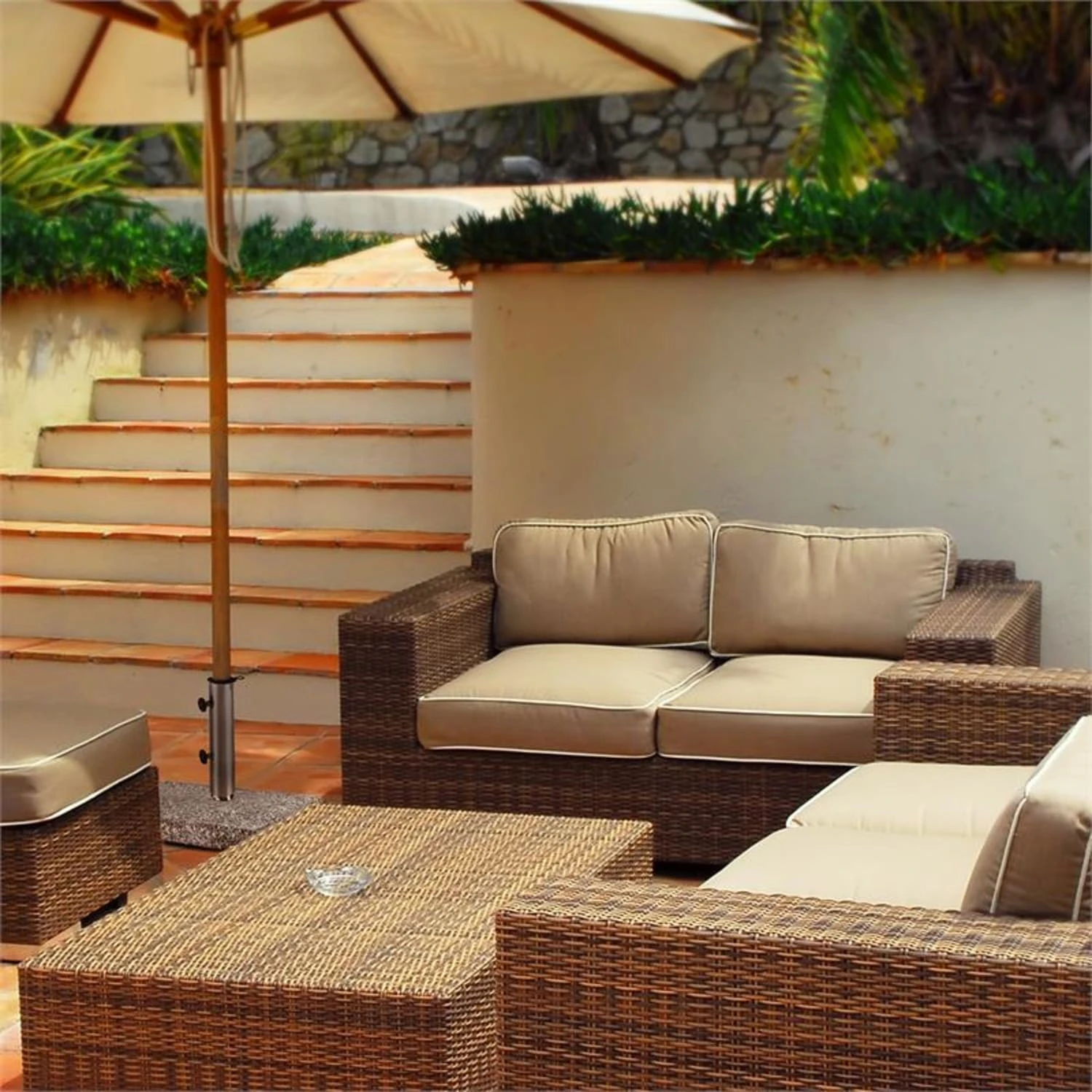 Schirmherr 25HSQ Sonnenschirmständer 25 Kg Balkon Grau Poliert 4 Schirmherr 25HSQ Sonnenschirmständer 25 Kg Balkon Grau Poliert – Bild 2