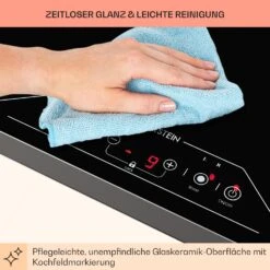 Deejay Freizonen-Induktionskochfeld 3500 W Glaskeramik Touch Schwarz -Heimladen 10031633 de 0008 usp